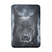 Tapis De Bain Berger Allemand Noir (Devant (Vertical))