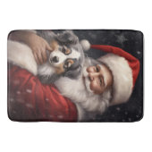 Tapis De Bain Berger australien avec Noël du Père Noël (Devant)