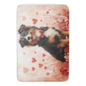 Tapis De Bain Berger australien avec Rose - Saint Valentin (devant Vertical)