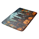 Tapis De Bain Berger belge Halloween Éffrayant (Angle)