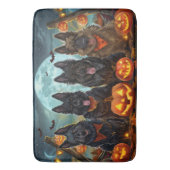 Tapis De Bain Berger belge Halloween Éffrayant (devant Vertical)