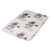 Tapis De Bain Berger des Shetland/Colley à poil long (Angle)