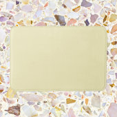 Tapis De Bain Beurre jaune uni
