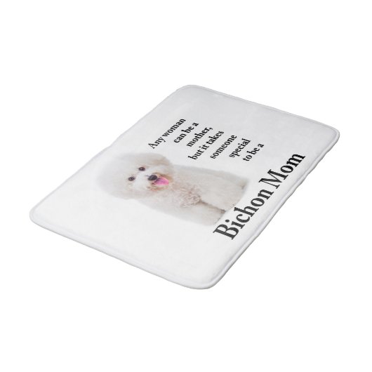 Tapis De Bain Bichon Maman Mat (Angle)