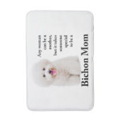Tapis De Bain Bichon Maman Mat (Devant (Vertical))