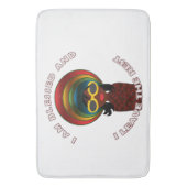 Tapis De Bain Bienheureux spirituel (devant Vertical)