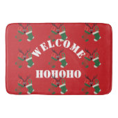 Tapis De Bain Bienvenue à la maison pour Noël (Devant)