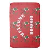 Tapis De Bain Bienvenue à la maison pour Noël (devant Vertical)