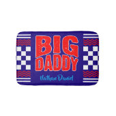 Tapis De Bain Big Daddy (Votre Nom) (Devant)