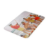 Tapis De Bain Big Pole Little Fish par Richard Sargent (Angle)