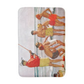 Tapis De Bain Big Pole Little Fish par Richard Sargent (Devant (Vertical))