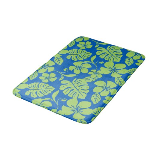 TAPIS DE BAIN BIKINI ROSE (BLEU/VERT) (Angle)