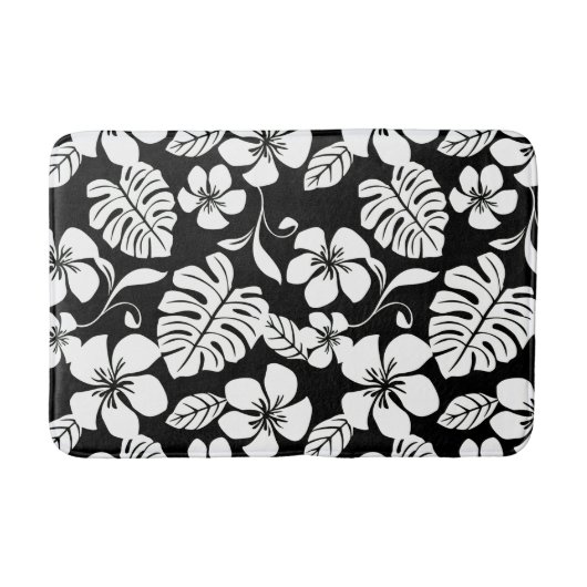 TAPIS DE BAIN BIKINI ROSE (NOIR/BLANC) (Devant)