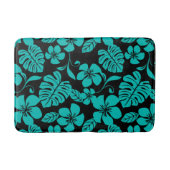 TAPIS DE BAIN BIKINI ROSE (NOIR/TURQUOISE) (Devant)