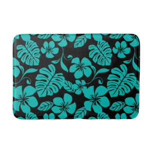 TAPIS DE BAIN BIKINI ROSE (NOIR/TURQUOISE)