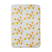Tapis De Bain Billy bouton fleurs jaunes modernes (Devant (Vertical))