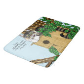 Tapis De Bain Birdhouse Bed Breakfast Chat (Angle)