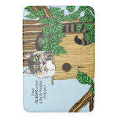 Tapis De Bain Birdhouse Bed Breakfast Chat (devant Vertical)
