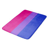 Tapis De Bain Bisexual Pride Bain Mat : Support Vibrant (Angle)