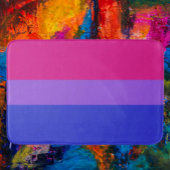 Tapis De Bain Bisexual Pride Bain Mat : Support Vibrant