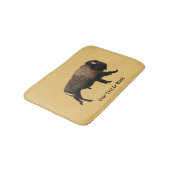 Tapis De Bain Bison galopant (Angle)