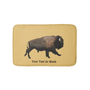 Tapis De Bain Bison galopant