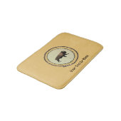 Tapis De Bain Bison galopant (Angle)