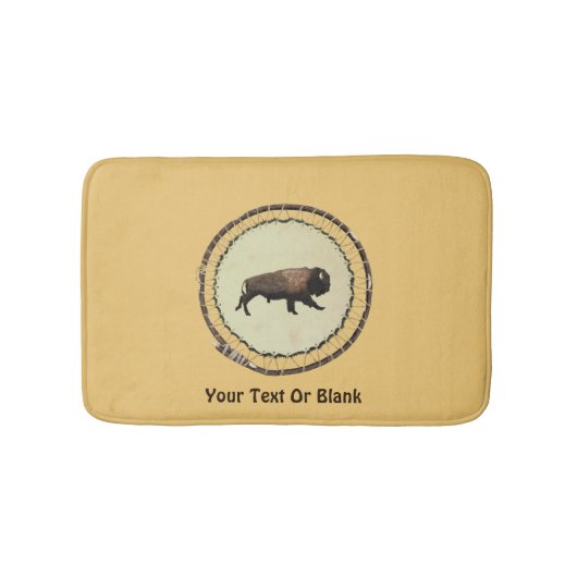 Tapis De Bain Bison galopant (Devant)