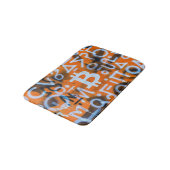 Tapis De Bain "Bitcoin Graffiti" (Style #1) Art de rue (Angle)