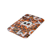 Tapis De Bain "Bitcoin Graffiti" (Style #2) Art de rue (Angle)