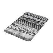 Tapis De Bain Black and white (Angle)