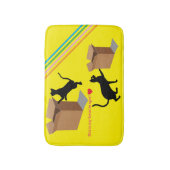 Tapis De Bain Black Cats Find a Box Bath Mat (Devant (Vertical))