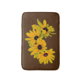 Tapis De Bain Black Eyed Susan Flowers Bath Mats (Devant (Vertical))