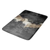 Tapis De Bain Black Gold Western Cowhide (Angle)