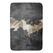 Tapis De Bain Black Gold Western Cowhide (devant Vertical)