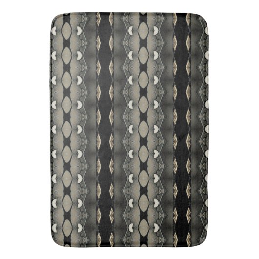 Tapis De Bain Black Hearted (devant Vertical)