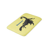 Tapis De Bain Black hungry scorpion (Angle)