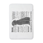 Tapis De Bain Black Lab Traite Le Mat Bain (Devant (Vertical))