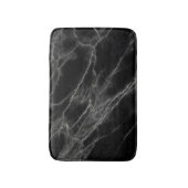 Tapis De Bain Black Marble Bath Mat (Devant (Vertical))