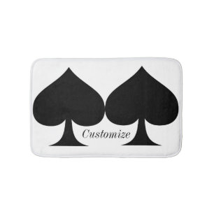 Tapis De Bain Black Queen of Spades Black Thunder_Cove
