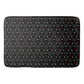 Tapis De Bain Black Triangle UFO Pattern Modern Abstract (Devant)