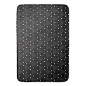 Tapis De Bain Black Triangle UFO Pattern Modern Abstract (devant Vertical)