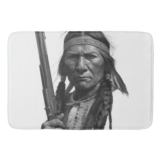 Tapis De Bain Black & White Geronimo (Devant)