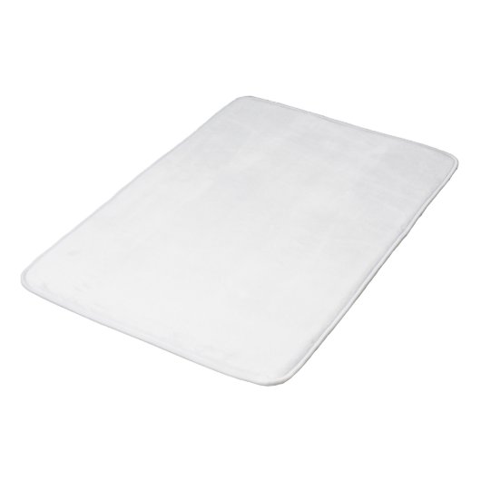 Tapis De Bain blanc (Angle)