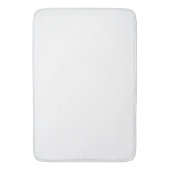 Tapis De Bain blanc (devant Vertical)