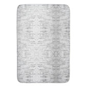 Tapis De Bain Blanc, comme dans Birch Bark Photo (devant Vertical)