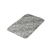 Tapis De Bain Blanc de roche de granit (Angle)