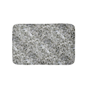 Tapis De Bain Blanc de roche de granit