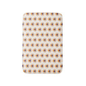 Tapis De Bain Blanc effrayant avec araignées noires Halloween (Devant (Vertical))