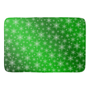 Tapis De Bain blanc, étoile, étoiles, Noël + échantillon, couleu
